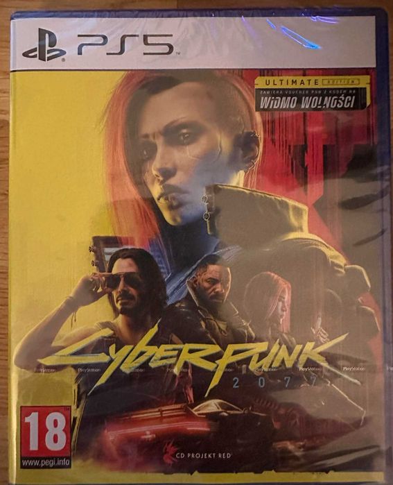 Cyberpunk 2077 PS5 Ultimate Edition Nowe (w folii)