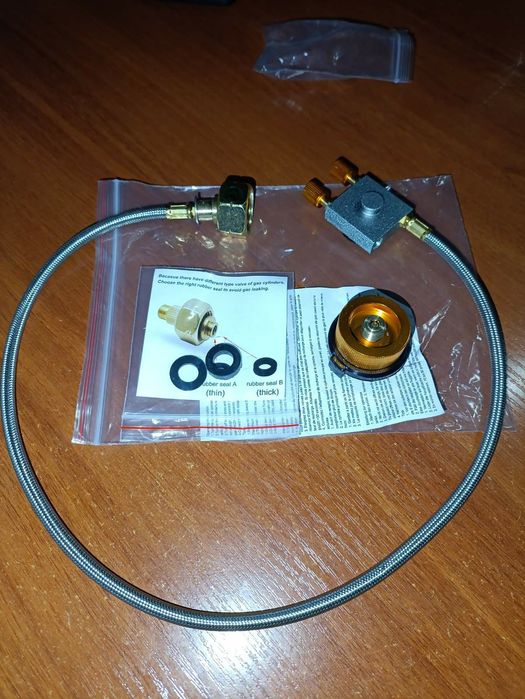 Адаптер для заправки туристических газовых баллонов