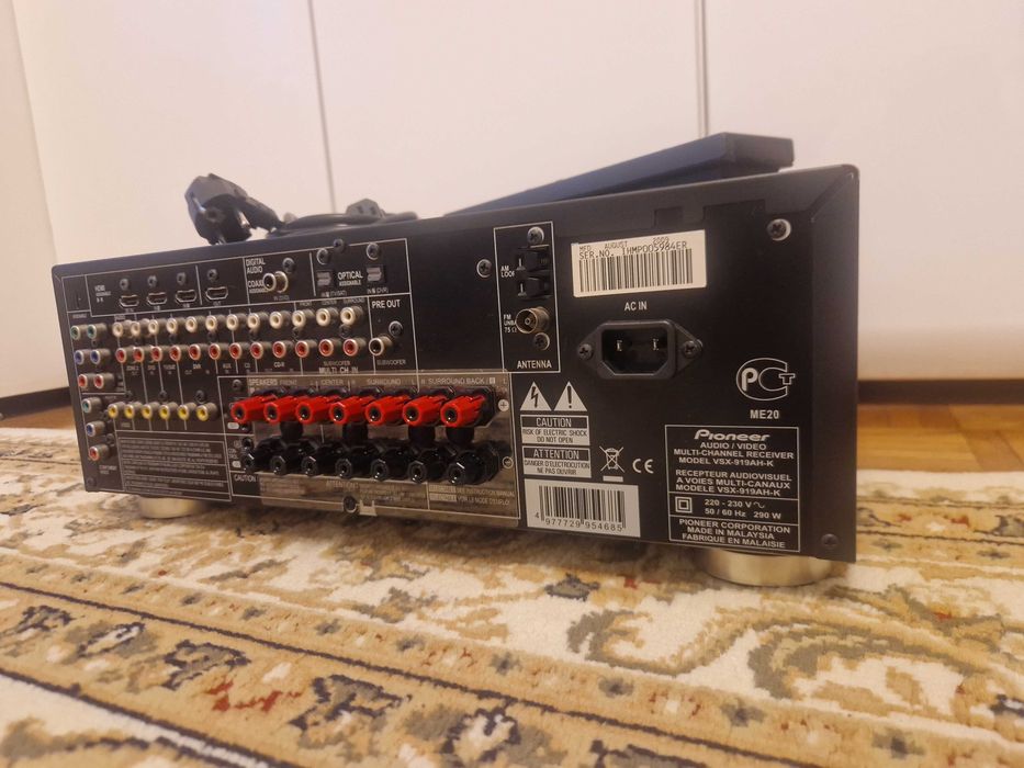 Amplituner Pioneer VSX-919AH-K 7.1 USB Hdmi