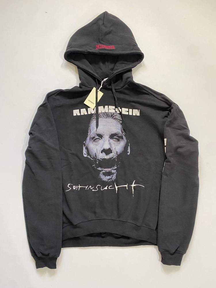Vetements Rammstein hoodie black 4 500 Olx