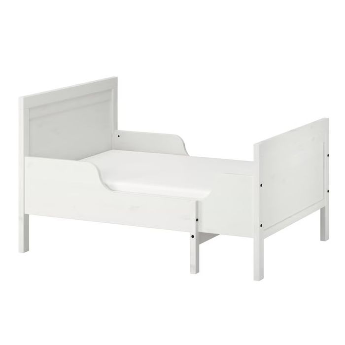 Cama branca IKEA SUNDVIK  80x200 cm