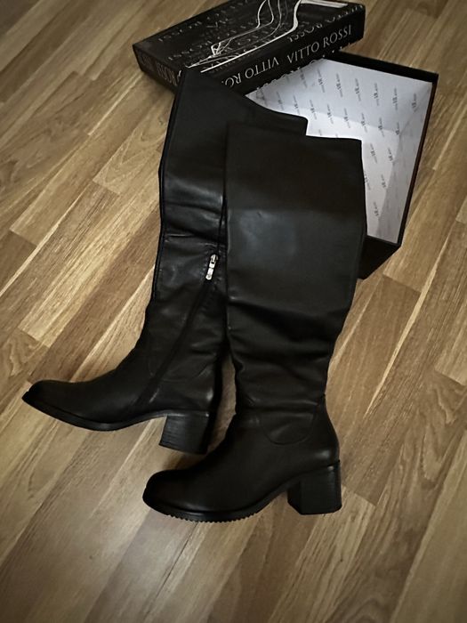 Чоботи високі Vito Talini 37 розмір