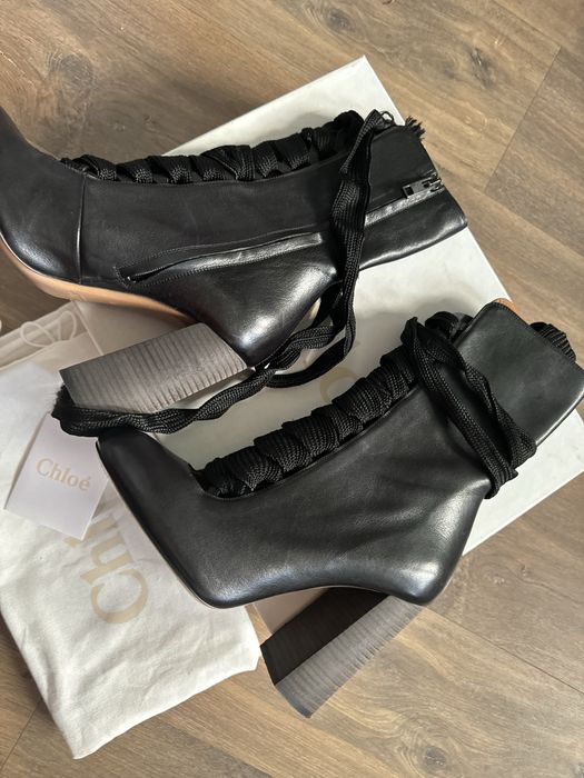 botki sznurowane Chloe 40
