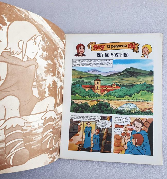 Antigo Livro ~ "RUY O PEQUENO CID" ~ nº2 ~ Anos 80 ~ Disvenda
