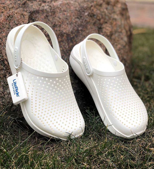 Новинка! Кроксы Крокс Crocs LiteRide Лайт Райд Оригинал Білі