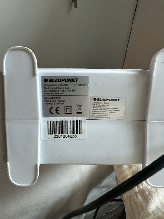 Termowentylator Blaupunkt