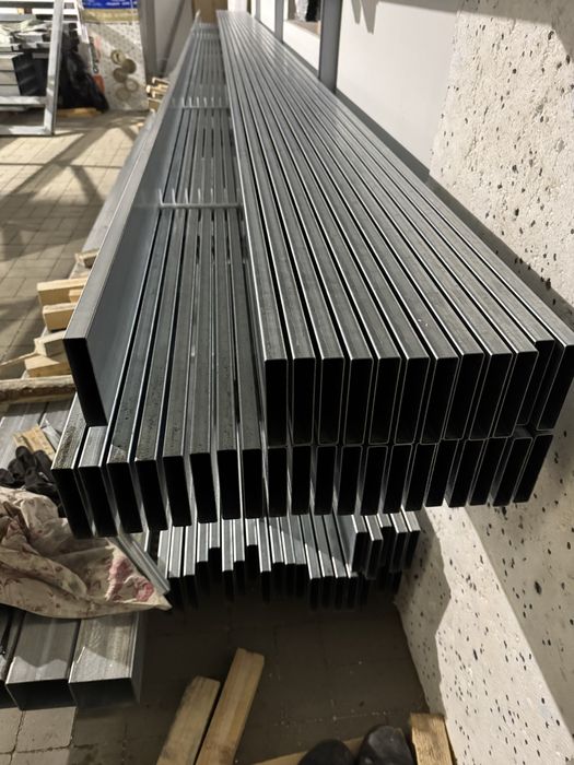 Profil ocynkowany 100x20 nowoczesne poziome sztachety dł.6m I gat