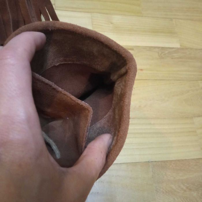 Picnic ботинки черевики мокасини з бахромою замшеві