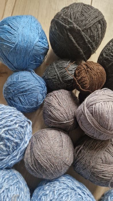 Włóczka wełna mix