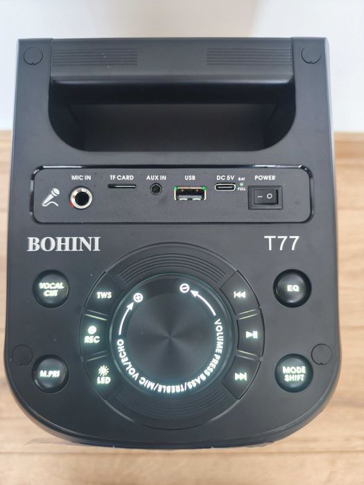 Głośnik Bluetooth BOHINI T77