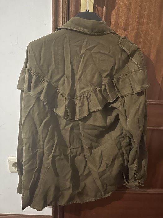 Camisa/casaco caqui