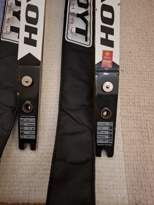 Punhos Hoyt  Prodigy P2 RX e Palhetas AXIA e Integra