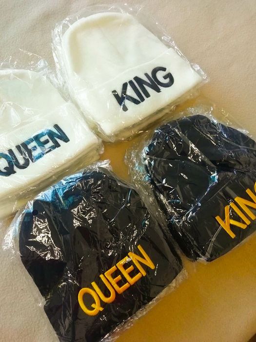 Gorros KING/QUEEN par
