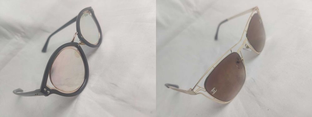 Okulary przeciwsłoneczne Christian Dior srebrne premium