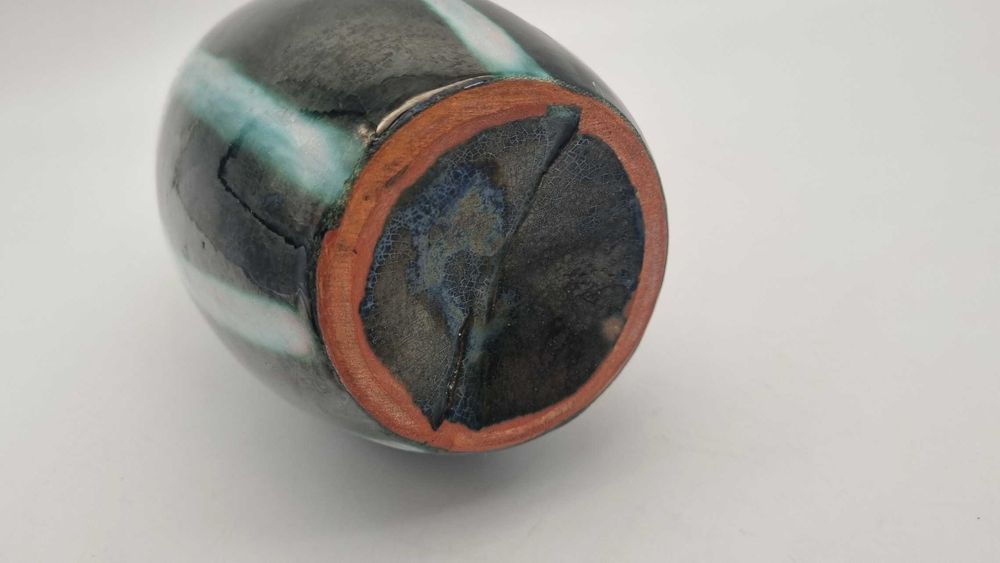 Wazon Łysa Góra Arbuz Design PRL lata 60