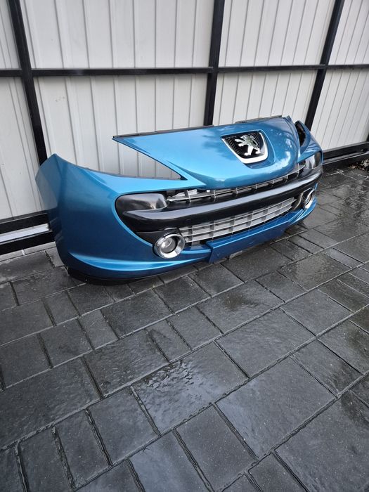 Zderzak przód przedni peugeot 207 kod lak KMU rok 07