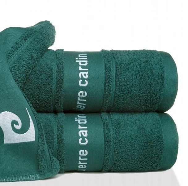 Ręcznik Kąpielowy 50x100 Bawełniany Frotte Pierre Cardin Nel Turkusowy