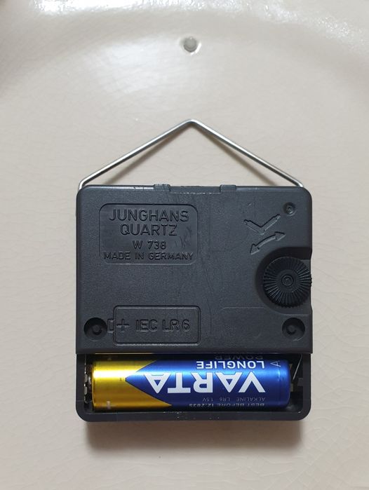 Zegar ścienny kuchenny ceramiczny PALLAS JUNGHANS kwarcowy