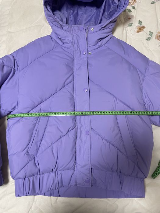 Куртка оверсайз,  ніжно фіолетового кольору