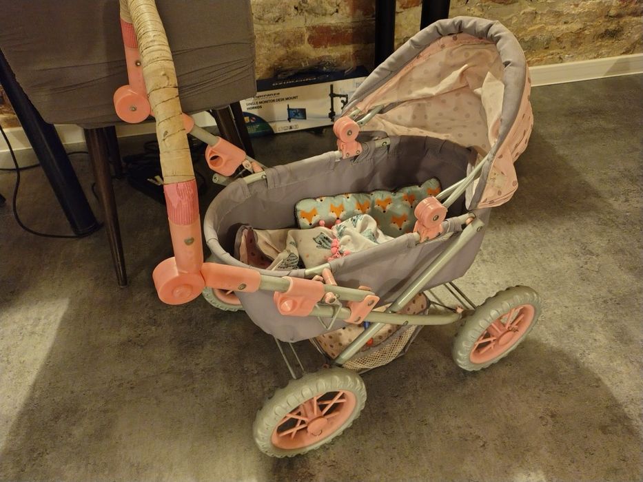 Wózek dla lalki bobasa