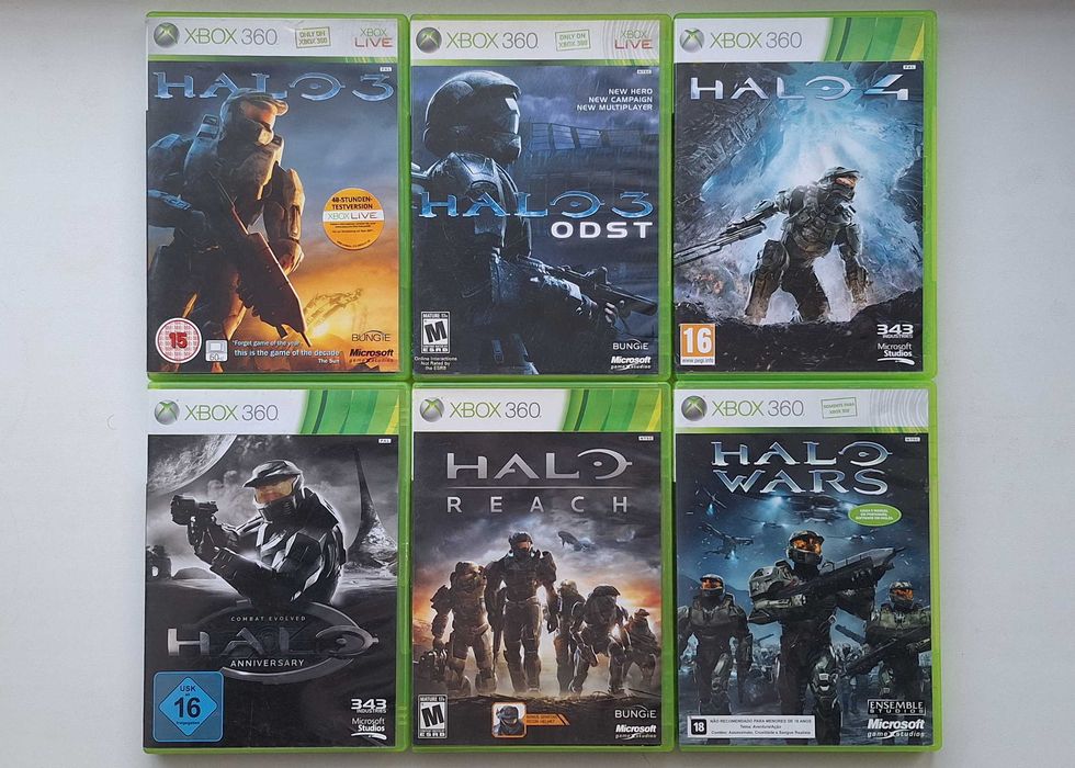 Серия игр HALO для XBOX 360