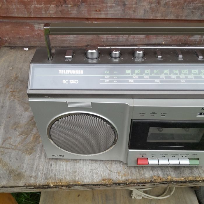 Radio magnetofon kolekcionerski Telefunken
