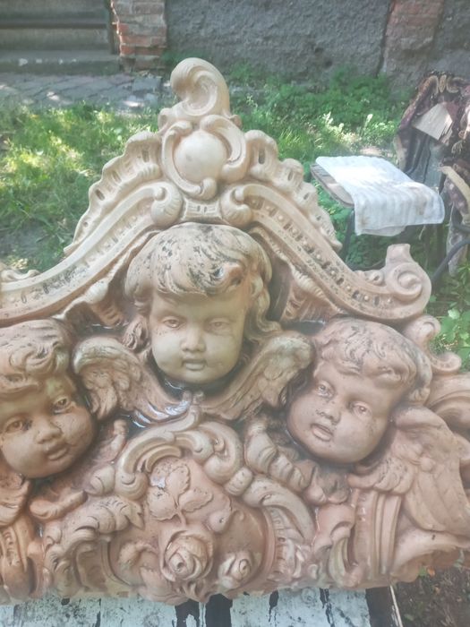 Антикварна тєракотова дєталь інтєреру