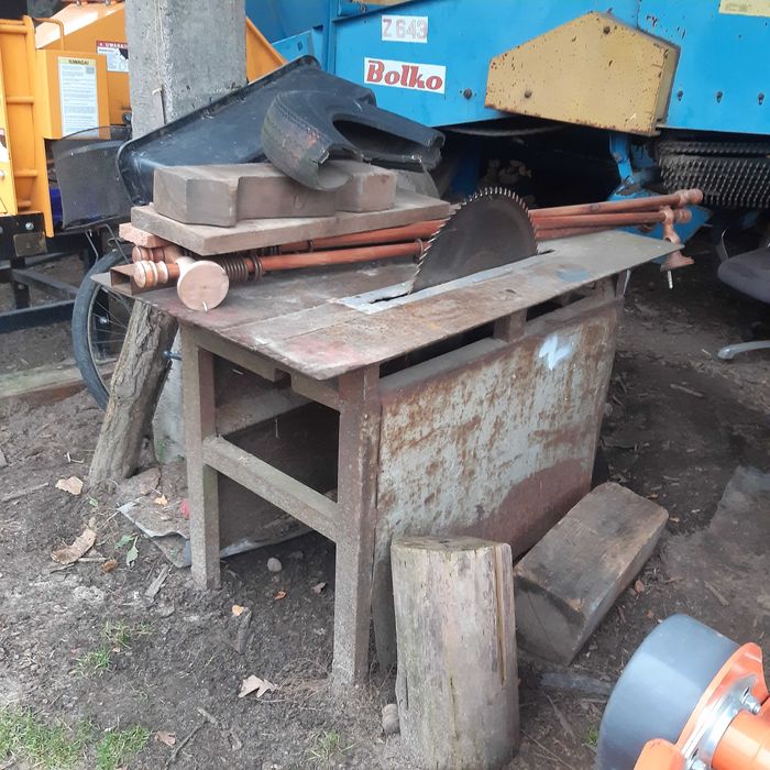 Piła stołowa krajzega 380V tarcza 50 cm + 2 tarcze