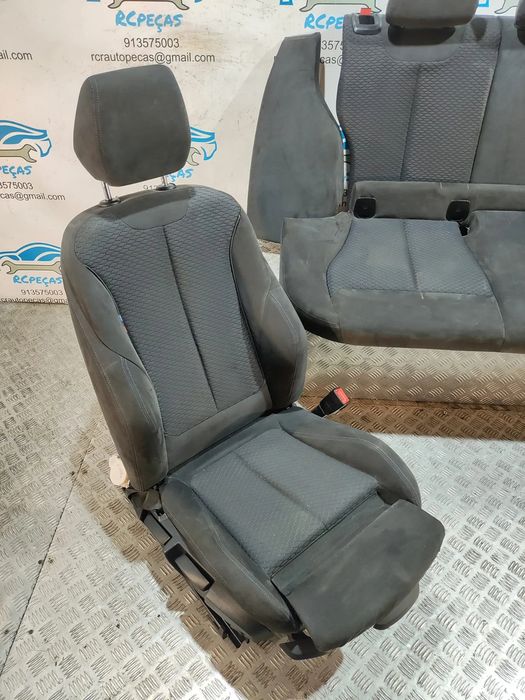 Conjunto bancos em Alcântara BMW Serie 1 F20 Pack M