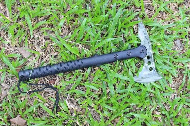 TOPOREK TOPÓR siekiera Tomahawk Survival Nóż Camo 38cm