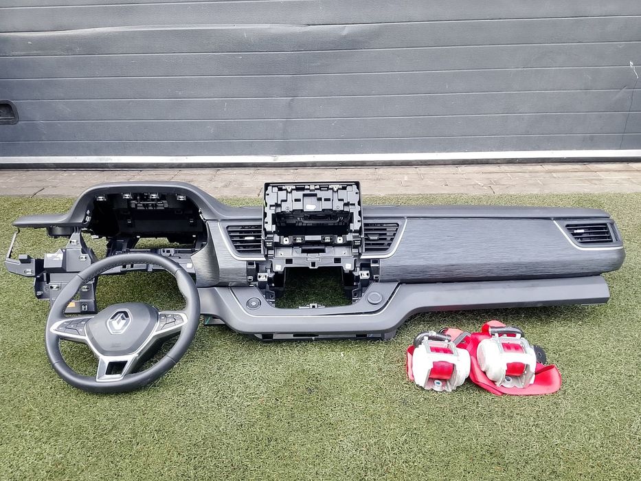 DESKA KONSOLA AIRBAG PODUSZKI PASY PRZÓD RENAULT TRAFIC III IV LIFT 2024- ORYGINAŁ