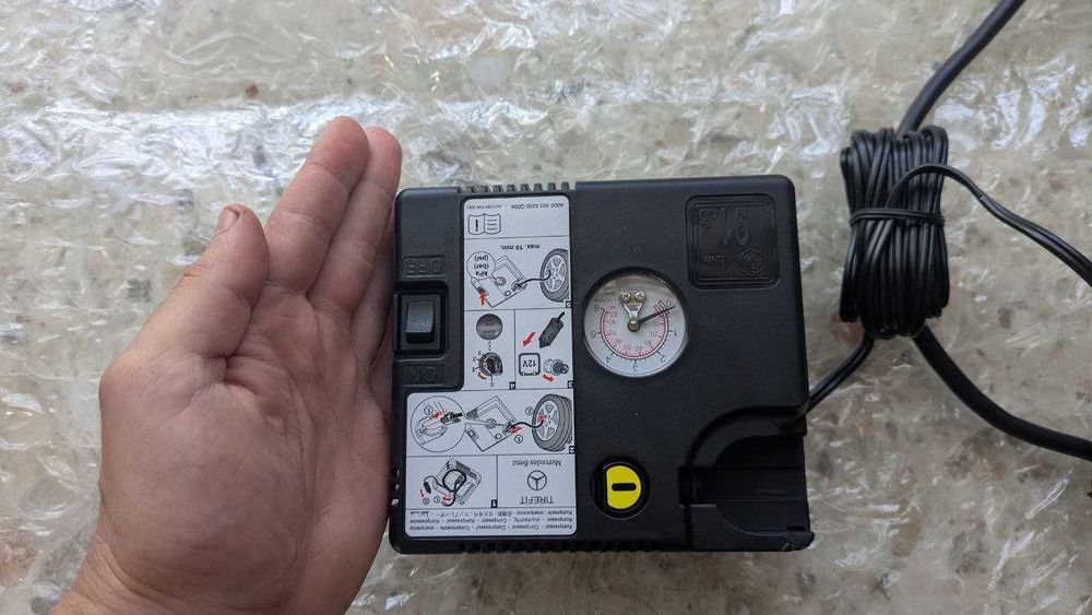 новий компресор 12v 15a, 6 атмосфер