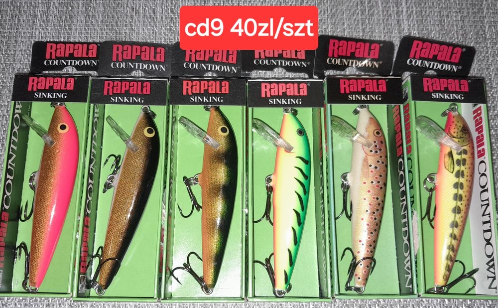 Woblery rapala różne
