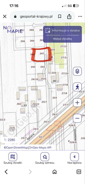 Działka budowlana 950m2 Trojany
