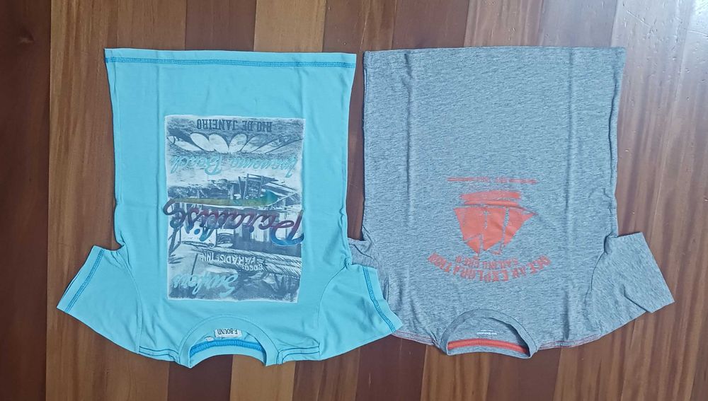 Conjunto de 8 t-shirts para criança - 8 anos