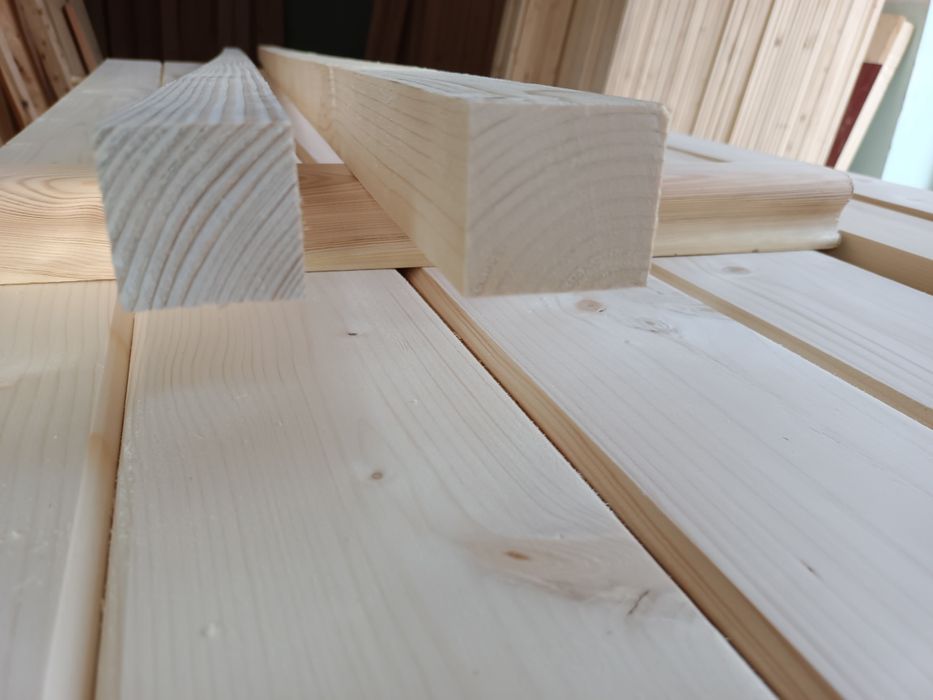 Podbitka, deska elewacyjna, kantówki, deska tarasowa, deska podłogowa