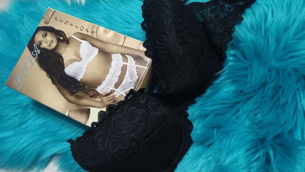 Biustonosz Róża Penelopa 75d czarny