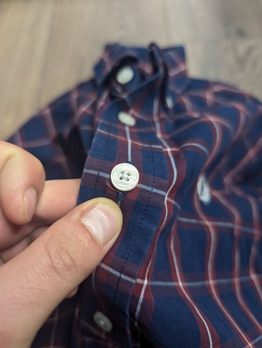Сорочка в клітинку Fred Perry casual England