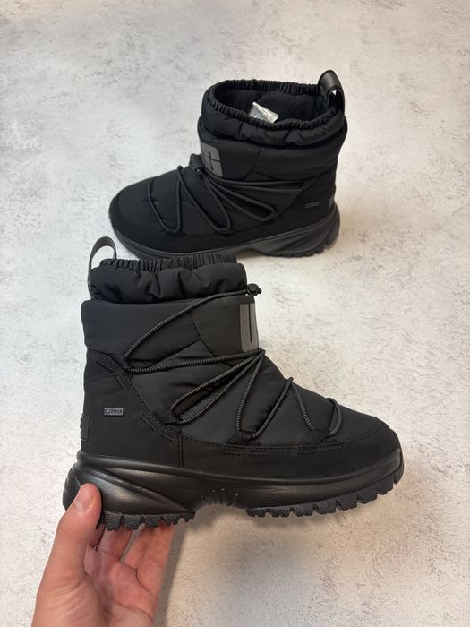 Śniegowce UGG Yose Puffer Black Wodoodporne