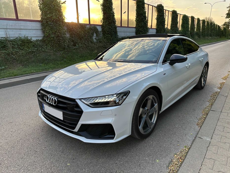 Audi A7 do ślubu  Luksusowe auto dekoracje Siedlce Łuków Łosice Warsza