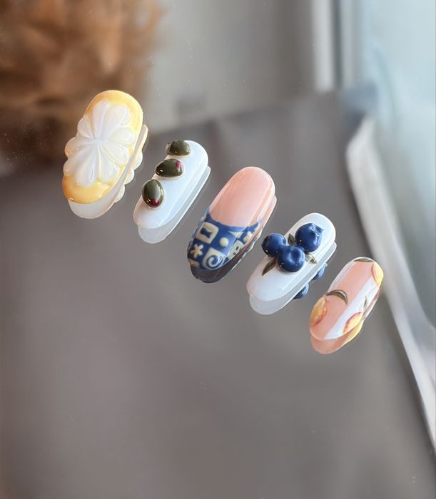 Tipsy Na Zamówienie Paznokcie Press On Nails