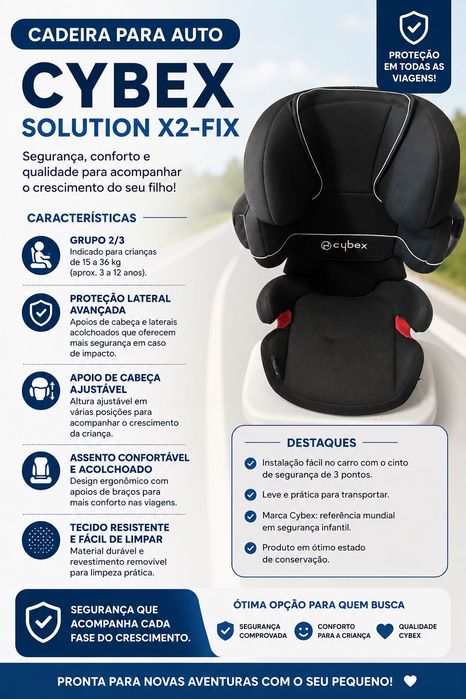 Cadeira auto cybex