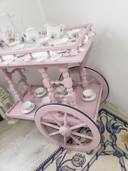 carrinho chá  vintage
