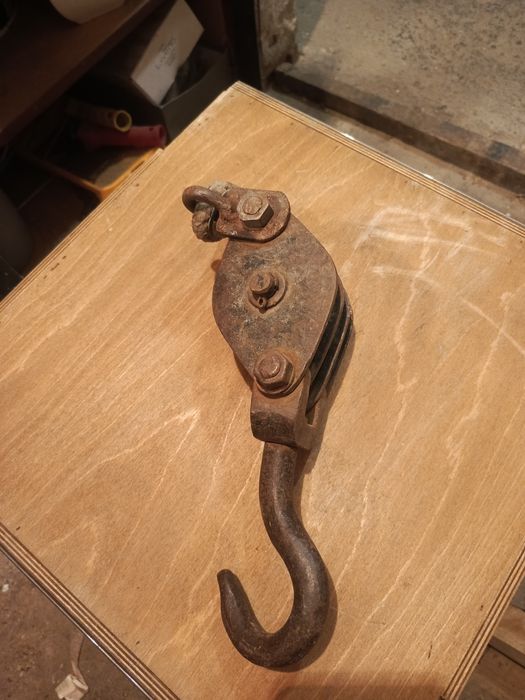 Stary bloczek okrętowy