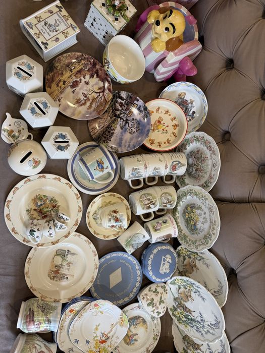Royal Albert, Doulton, Wedgwood, Peter the rabbit