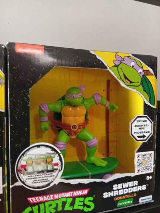 Conjunto de figuras TMNT ninja turtles