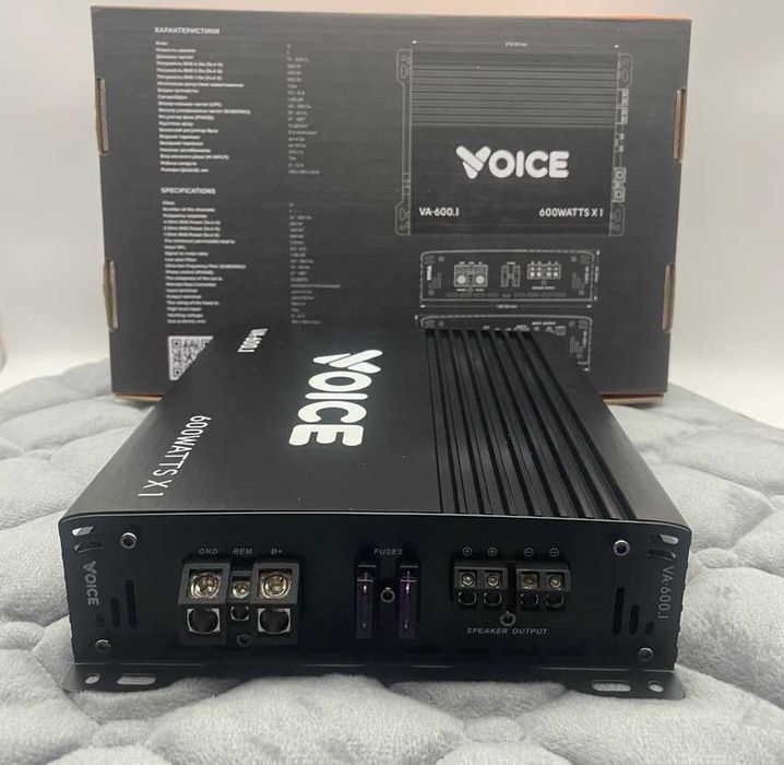 Усілітель звуку моноблок 1 канал на саб 600ват усілок для сабвуфера