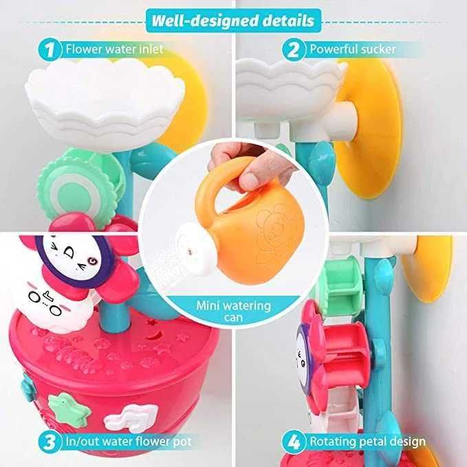 Іграшка для ванни квіточки, Оригінал ( Girl Bath Toys for Toddlers )