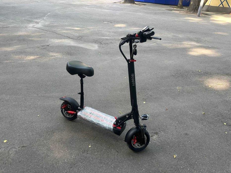 Електросамокат куго м4 про з сидінням (зйомне) Kugoo M4 PRO 1000ватт iscooty‼️ Електро самокат електричний з сидінням g2 g4 г2 г4 м365. Электросамокат