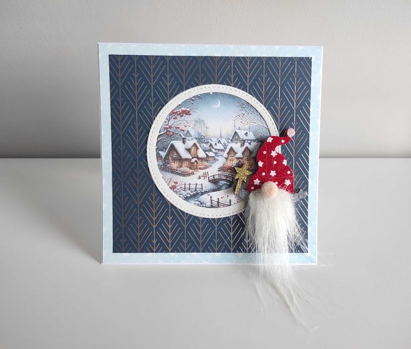 Kartka bożonarodzeniowa ręcznie robiona handmade